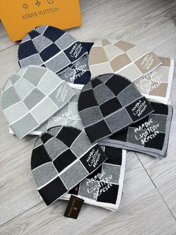 LV Scarf Hat  hm09